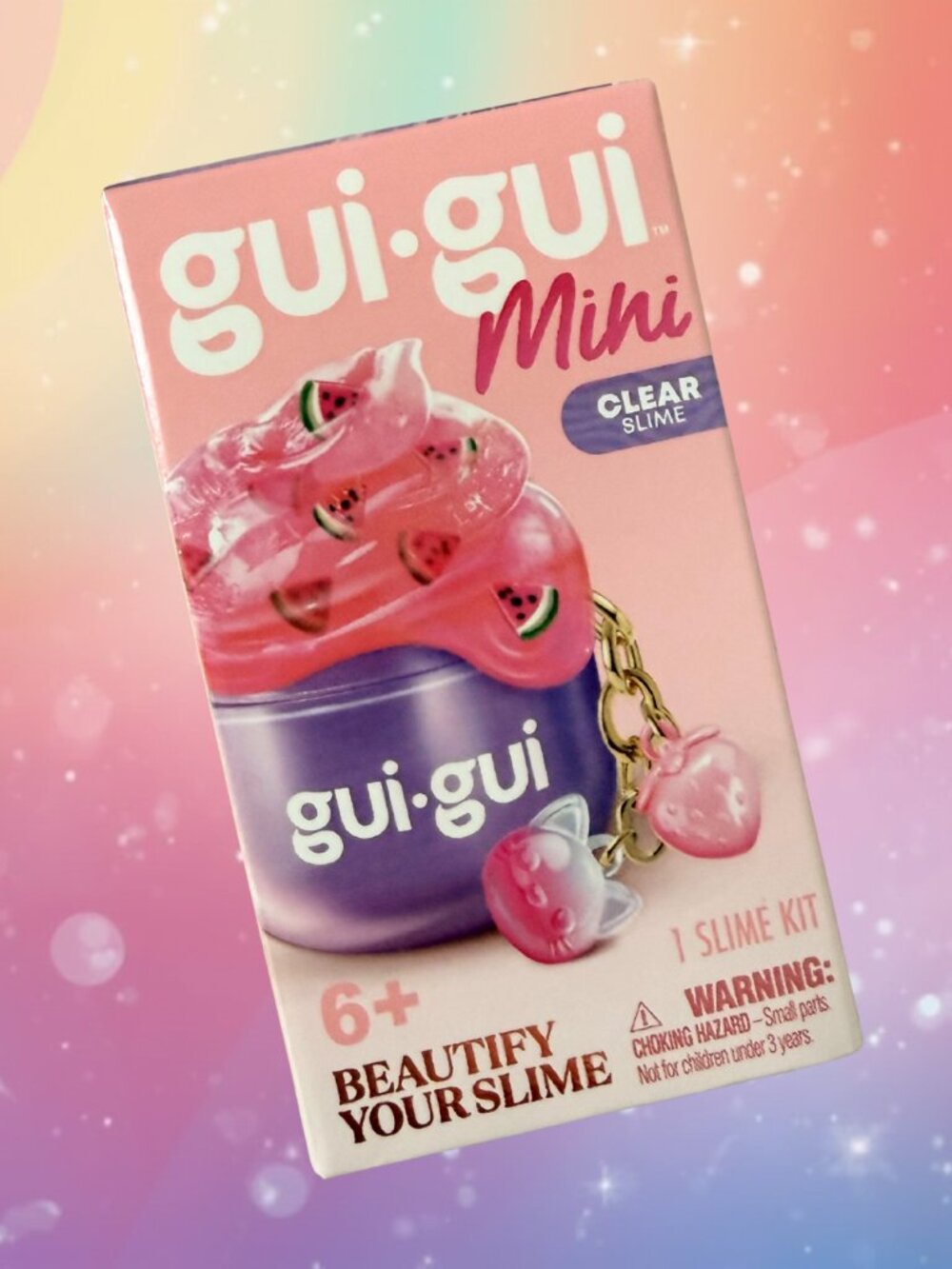 🍉 Gui Gui | Mini Slime Jar Keychain